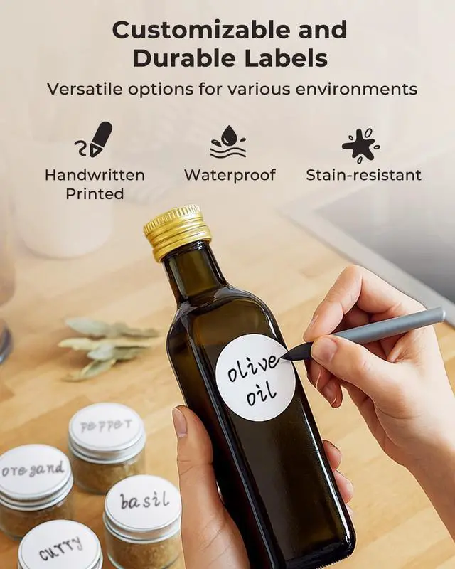 Alt view image 6 of 7 - 2 Inch Circle Thermal Labels for Business, 750 Sheets/1 Roll