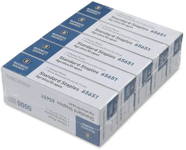 Alt view image 2 of 3 - Chisel Point Standard Staples, 5/Pack (65651)