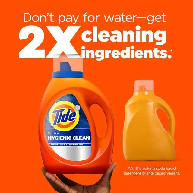 Alt view image 2 of 5 - Ultra Hygienic Clean Liquid Laundry Detergent, Original Scent, 132 fl oz, 94 Loads, Removes visible and invisible dirt, Laundry Detergent Liquid