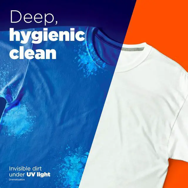 Alt view image 4 of 5 - Ultra Hygienic Clean Liquid Laundry Detergent, Original Scent, 132 fl oz, 94 Loads, Removes visible and invisible dirt, Laundry Detergent Liquid