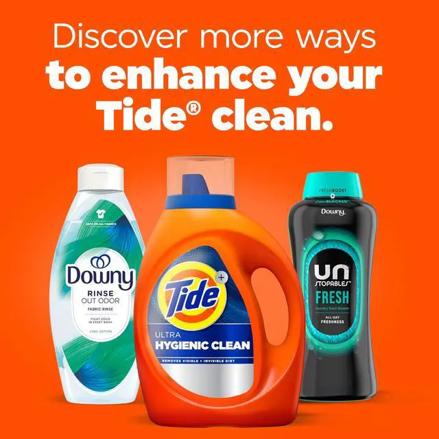 Alt view image 5 of 5 - Ultra Hygienic Clean Liquid Laundry Detergent, Original Scent, 132 fl oz, 94 Loads, Removes visible and invisible dirt, Laundry Detergent Liquid