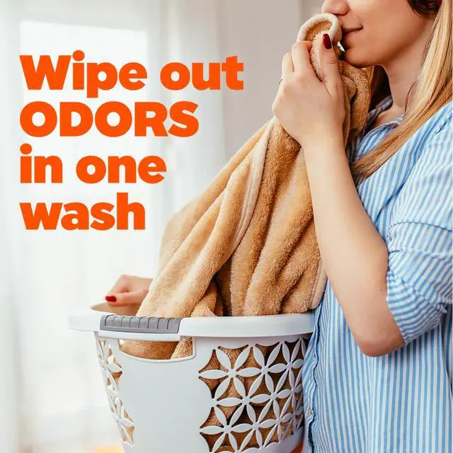 Alt view image 4 of 7 - Ultra Odor Defense Plus Oxi Liquid Laundry Detergent, 132 fl oz, 94 Loads, Advanced Odor and Stain Fighting Laundry Detergent Liquid
