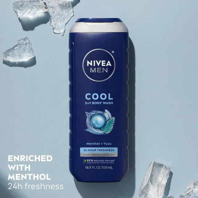 Alt view image 4 of 7 - Cool 3-in-1 Body Wash with Menthol, Multipack, 3 x 16.9 FL OZ