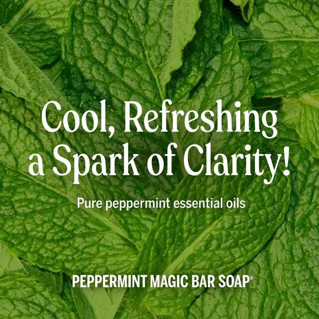 Alt view image 5 of 7 - Peppermint Pure-Castile Liquid Soap, Body Wash, 8 oz