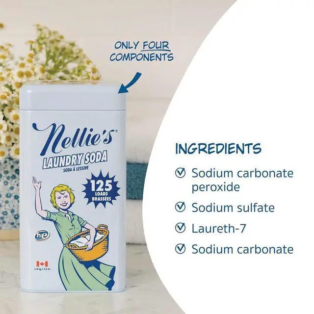 Alt view image 3 of 7 - Laundry Soda | Laundry Detergent Powder, 125 Load | Made in Canada