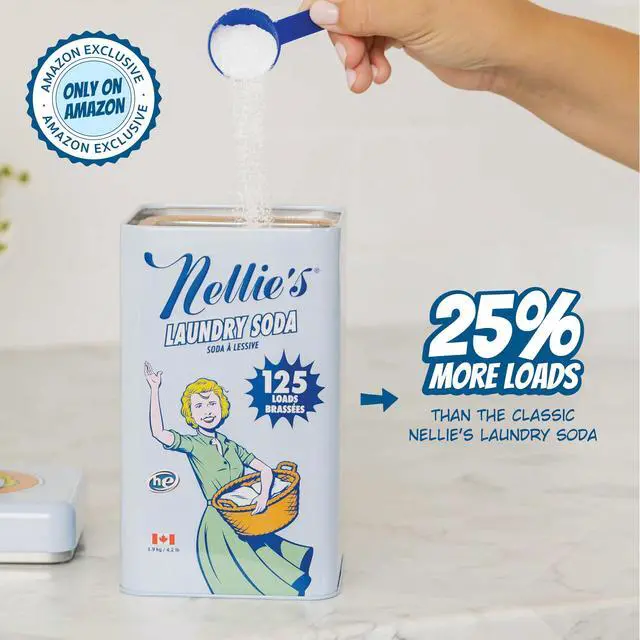 Alt view image 2 of 7 - Laundry Soda | Laundry Detergent Powder, 125 Load | Made in Canada