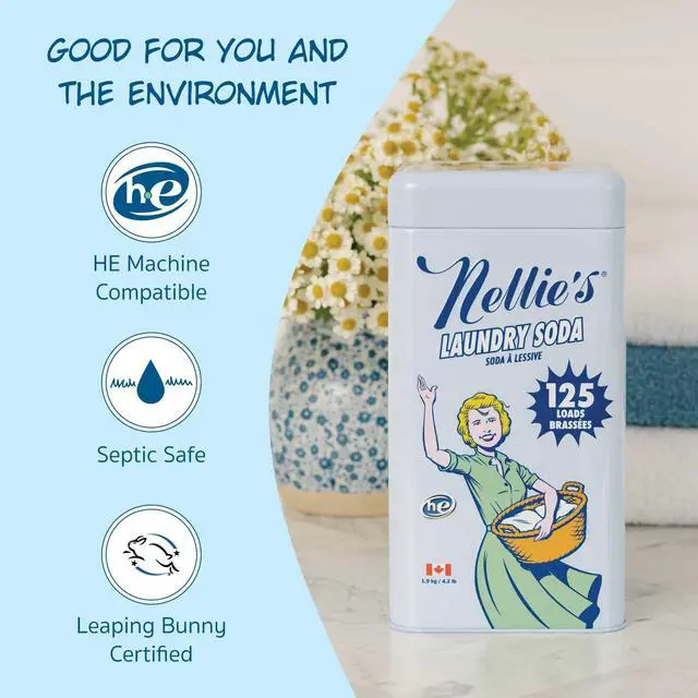 Alt view image 5 of 7 - Laundry Soda | Laundry Detergent Powder, 125 Load | Made in Canada