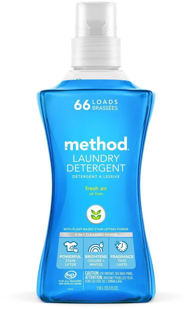 Main image of Liquid Laundry Detergent, Fresh Air, 53.5 fl oz