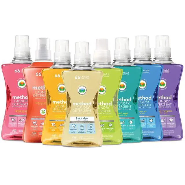 Alt view image 7 of 7 - Liquid Laundry Detergent, Fresh Air, 53.5 fl oz