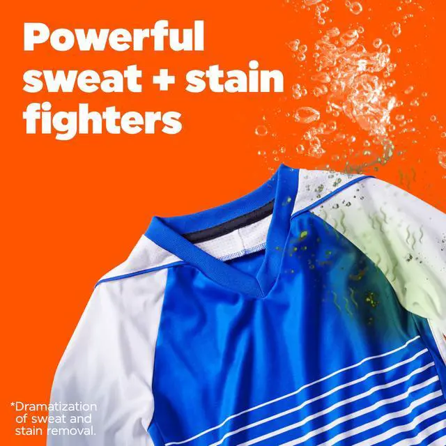 Alt view image 3 of 5 - Ultra Sport Liquid Laundry Detergent, 92 fl oz, 65 Loads, Laundry Detergent Liquid with Advanced Sweat plus Stain Fighters