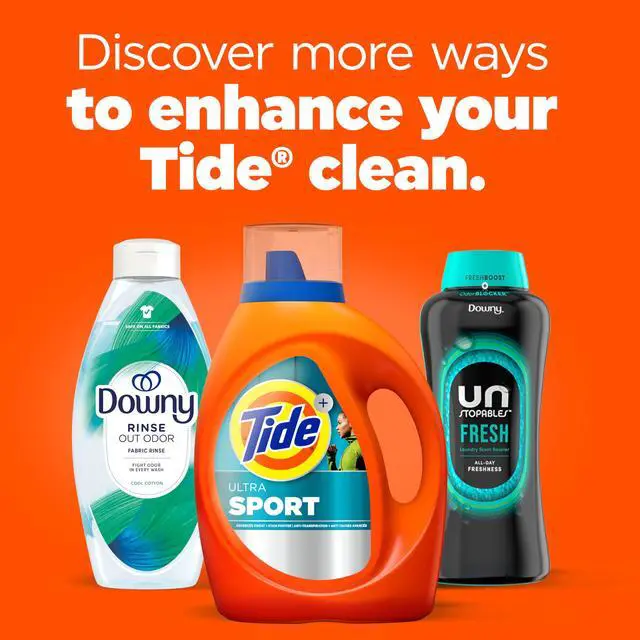 Alt view image 5 of 5 - Ultra Sport Liquid Laundry Detergent, 92 fl oz, 65 Loads, Laundry Detergent Liquid with Advanced Sweat plus Stain Fighters