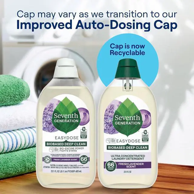 Alt view image 4 of 7 - EasyDose Laundry Detergent Fresh Lavender Ultra Concentrated Washing Detergent 23 oz