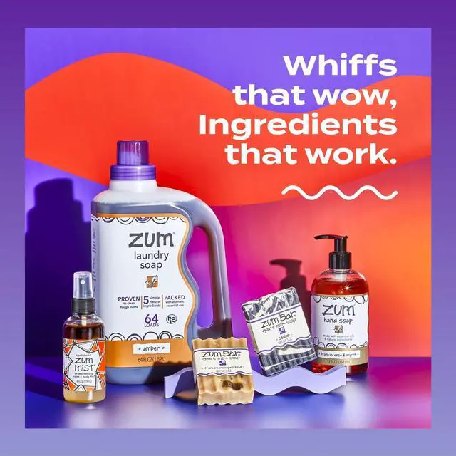 Alt view image 7 of 7 - Indigo Wild Clean Laundry Soap - Plant-Based Liquid Laundry Soap - Contains Baking Soda, Essential Oils & Saponified Coconut Oil - Amber - 64 fl oz