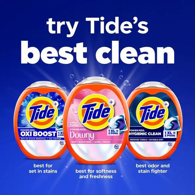 Alt view image 7 of 7 - Power PODs + Downy Laundry Detergent Pods, 63 Count, Soft Boosters + April Fresh