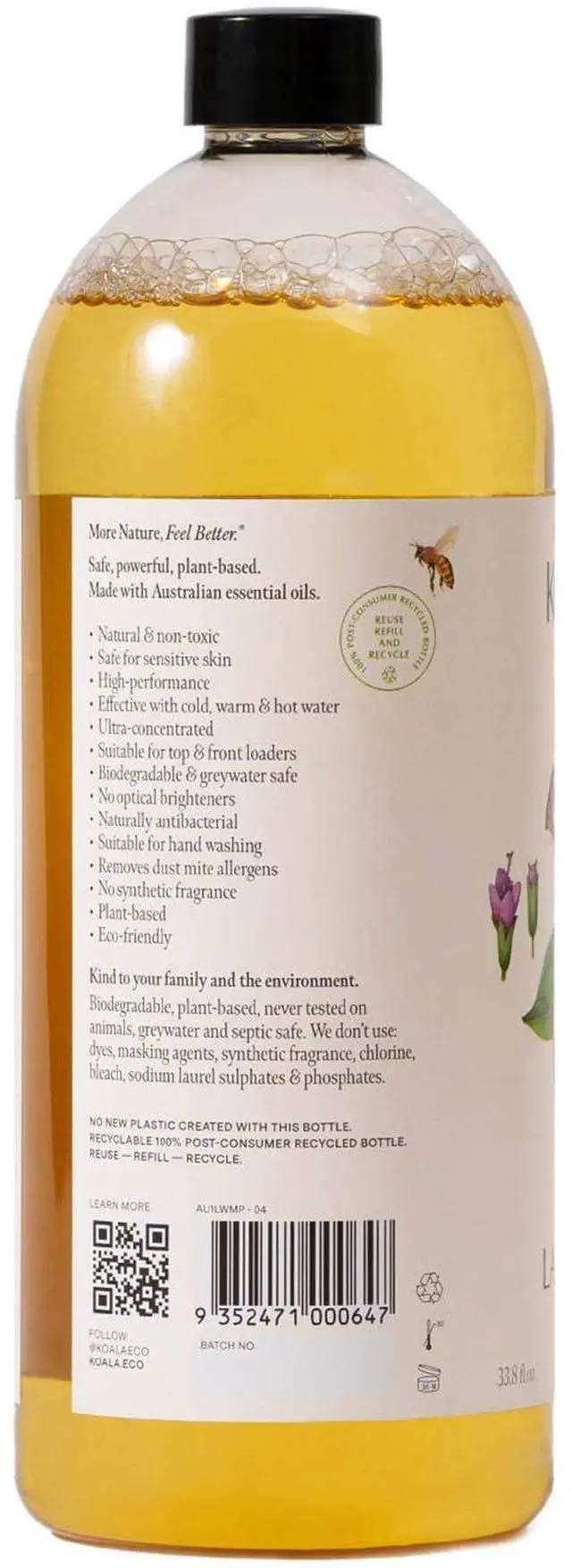 Alt view image 3 of 4 - Laundry Wash, Australian Mandarin & Peppermint Oil, 33.8oz