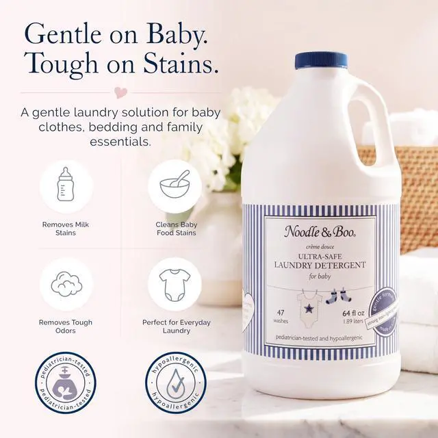 Alt view image 2 of 7 - Baby Laundry Essentials Ultra-Safe Laundry Detergent, 64 Fl Oz (Pack of 1)