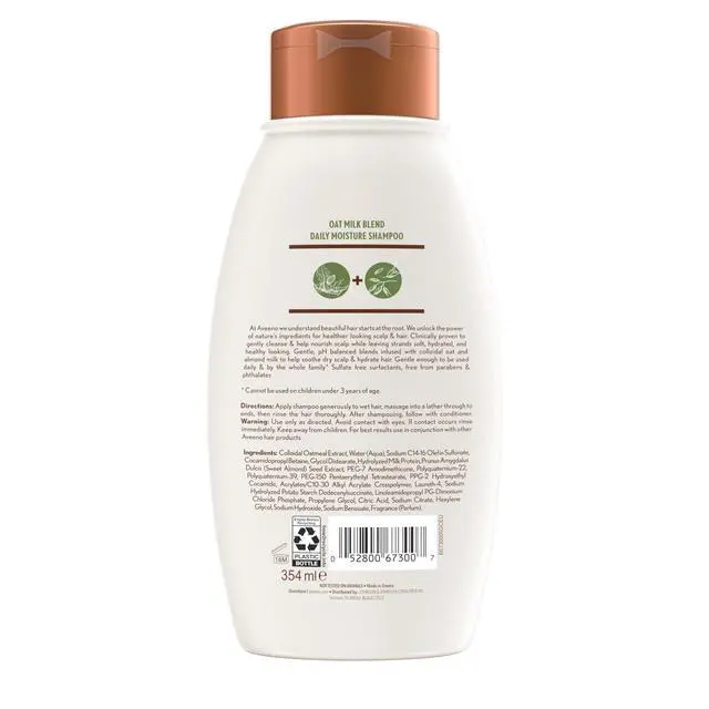 Alt view image 7 of 7 - Oat Milk Blend Moisturizing Shampoo, Ultra-Hydrating, for Dry, Damaged Hair, 12 fl oz