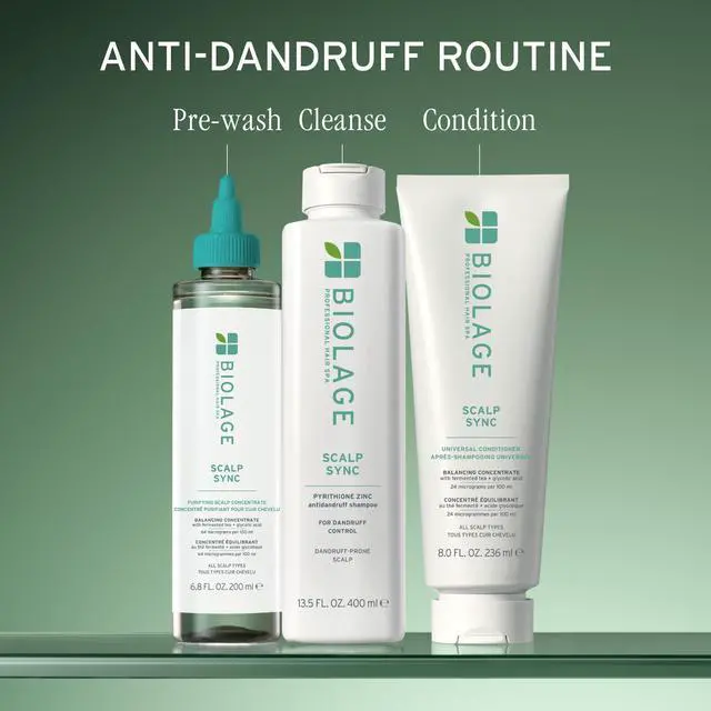 Alt view image 5 of 7 - Scalp Sync Anti-Dandruff Shampoo - Controls Dandruff & Deeply Cleanses, With Zinc Pyrithione, Vegan & Cruelty-Free