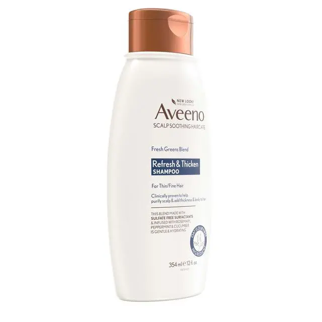 Alt view image 6 of 7 - Fresh Greens Blend Natural Volumizing Shampoo, Cucumber, Rosemary, for Fine Hair, 12 fl oz