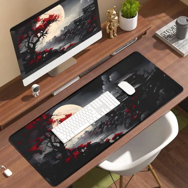 Alt view image 3 of 7 - Mouse Pad Gaming Mousepad,Large Mousepads for Keyboard and Mouse,Suitable for School,Office,Home,31.5 x 11.8 Inch