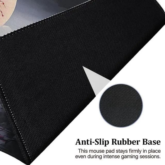 Alt view image 4 of 7 - Mouse Pad Gaming Mousepad,Large Mousepads for Keyboard and Mouse,Suitable for School,Office,Home,31.5 x 11.8 Inch