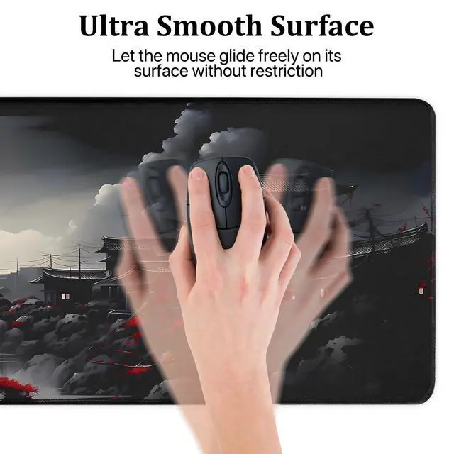 Alt view image 6 of 7 - Mouse Pad Gaming Mousepad,Large Mousepads for Keyboard and Mouse,Suitable for School,Office,Home,31.5 x 11.8 Inch