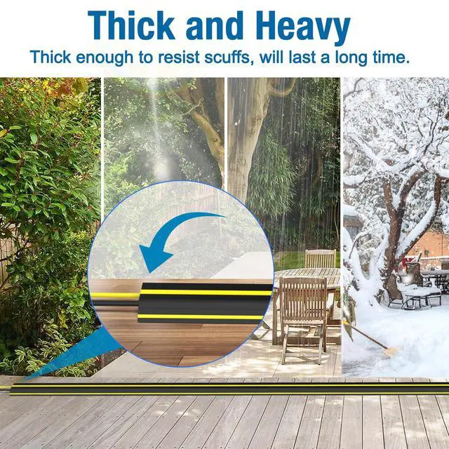 Alt view image 5 of 7 - 10 ft Floor Cable Cover Protector, Heavy Duty PVC Duct Easy to Unroll, Prevent Trip Hazard for Home Office or Outdoor Settings