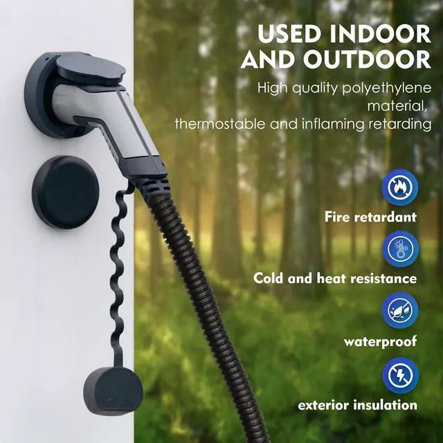 Alt view image 6 of 6 - 30 ft Dog Cat Cord Protector Electric Wires Covers Wire Loom Tubing Protect Wires from Rabbits, Cats and Other Pets