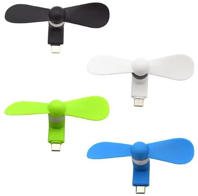 Main image of USB Type C Mini Mobile Phone Fan for Apple iPhone 17 16 15 Series