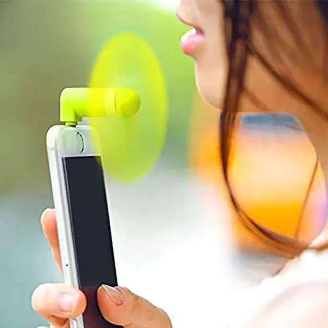 Alt view image 3 of 7 - USB Type C Mini Mobile Phone Fan for Apple iPhone 17 16 15 Series