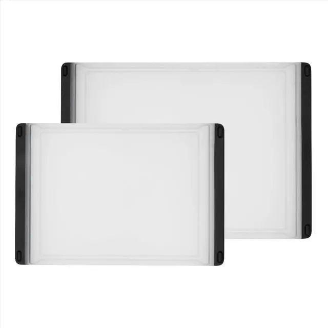 Main image of Good Grips 2-Piece Plastic Cutting Board Set - Double-Sided