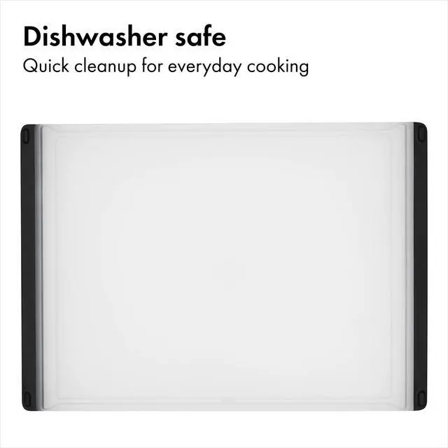 Alt view image 5 of 7 - Good Grips 2-Piece Plastic Cutting Board Set - Double-Sided