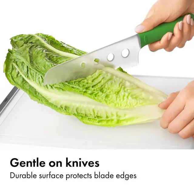 Alt view image 6 of 7 - Good Grips 2-Piece Plastic Cutting Board Set - Double-Sided