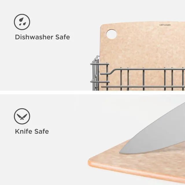 Alt view image 3 of 6 - Kitchen Series Cutting Board, 11.5-Inch × 9-Inch, Natural