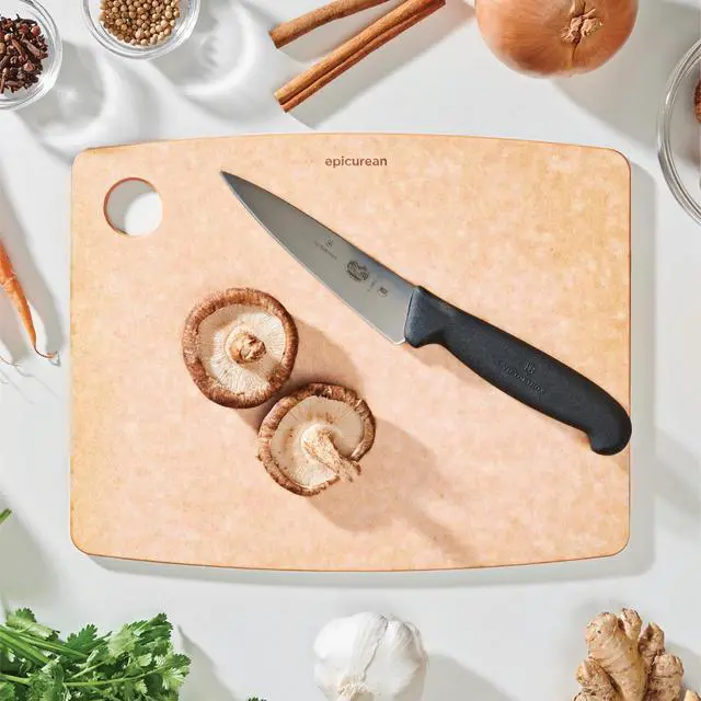 Alt view image 2 of 6 - Kitchen Series Cutting Board, 11.5-Inch × 9-Inch, Natural