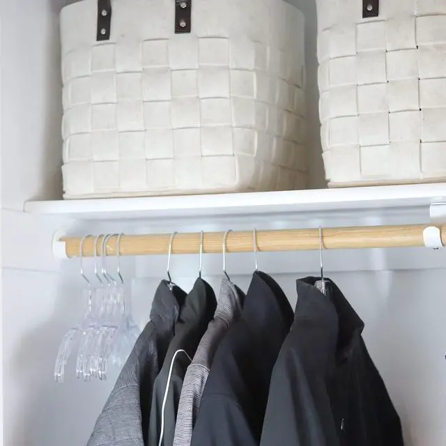 Alt view image 2 of 7 - Clear Plastic Hangers 12 Pack Durable Plastic Shirt Hangers