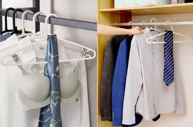 Alt view image 5 of 7 - Plastic Hangers 50 Pack