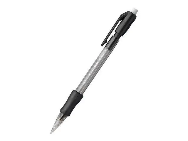 Alt view image 3 of 3 - Champ Mechanical Pencil, (0.5mm) Lead Size, Black Barrel, Box of 12 (AL15A)