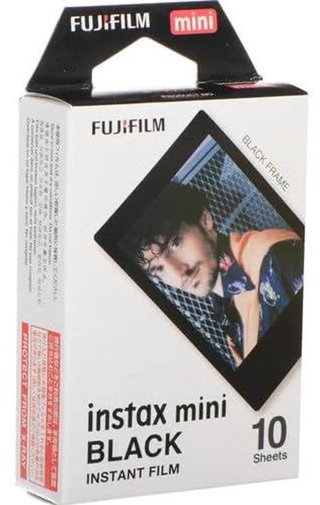 Main image of Instax Mini Film (Black / 10 Sheets)