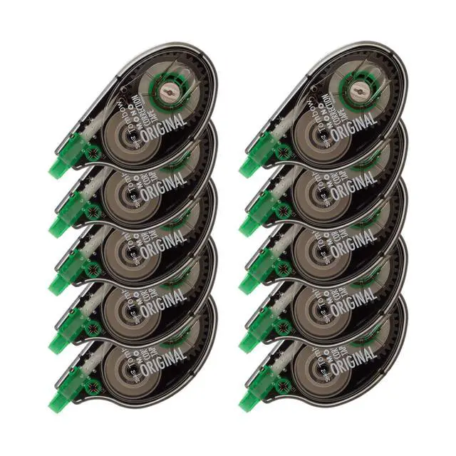 Alt view image 6 of 7 - 68720 MONO Original Correction Tape, 10-Pack. Easy To Use Applicator for Instant Corrections, White, 10 Count (Pack of 1)