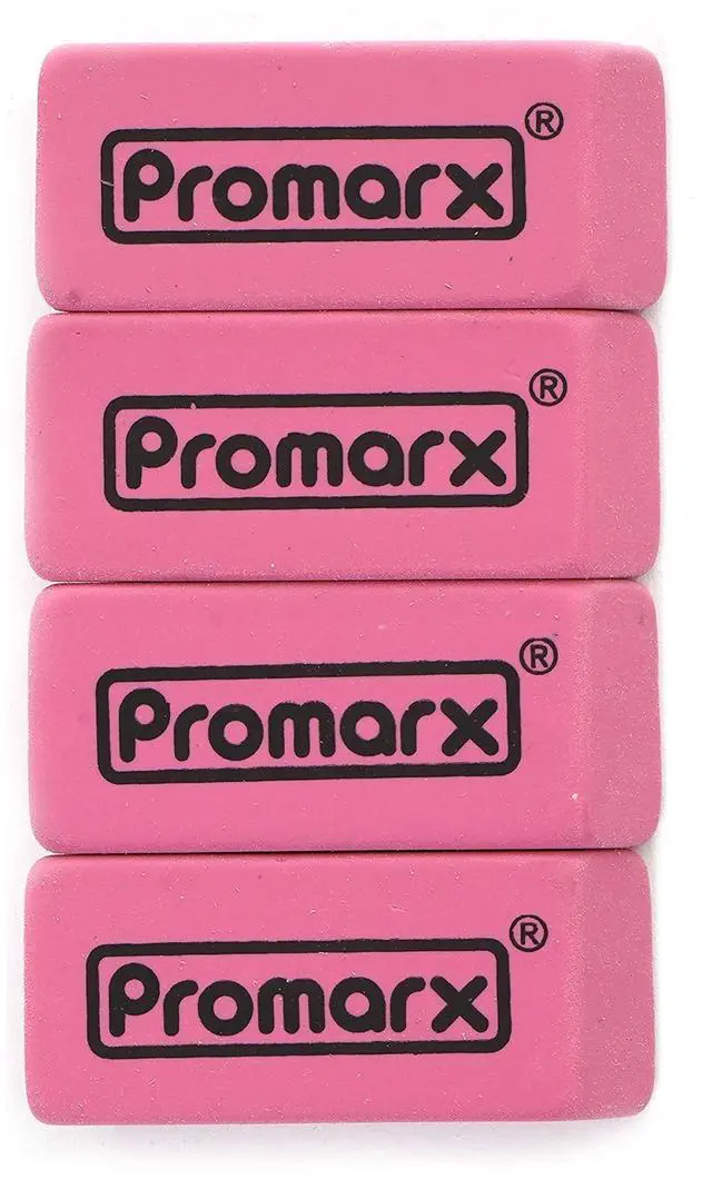 Alt view image 4 of 5 - Pink Erasers, 4 Count (DA09-NRSB04-48)