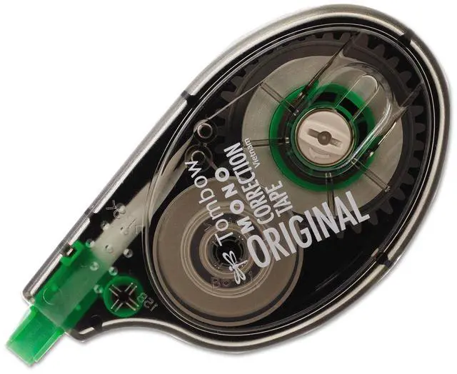Main image of 68620 MONO Correction Tape, Non-Refillable, 1/6" x 394", White Tape