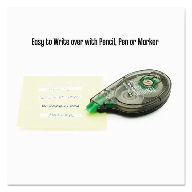Alt view image 3 of 7 - 68620 MONO Correction Tape, Non-Refillable, 1/6" x 394", White Tape