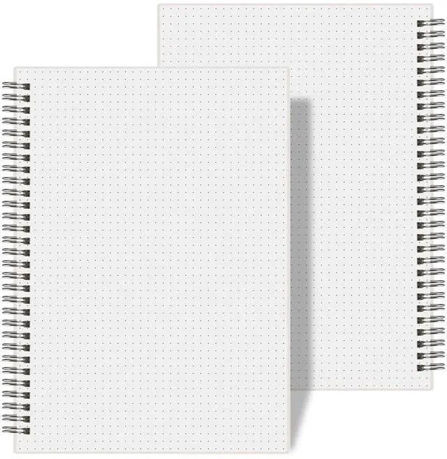 Main image of Dotted Journal Spiral Notebook, 320 Pages, B5 (7.3"X 10")