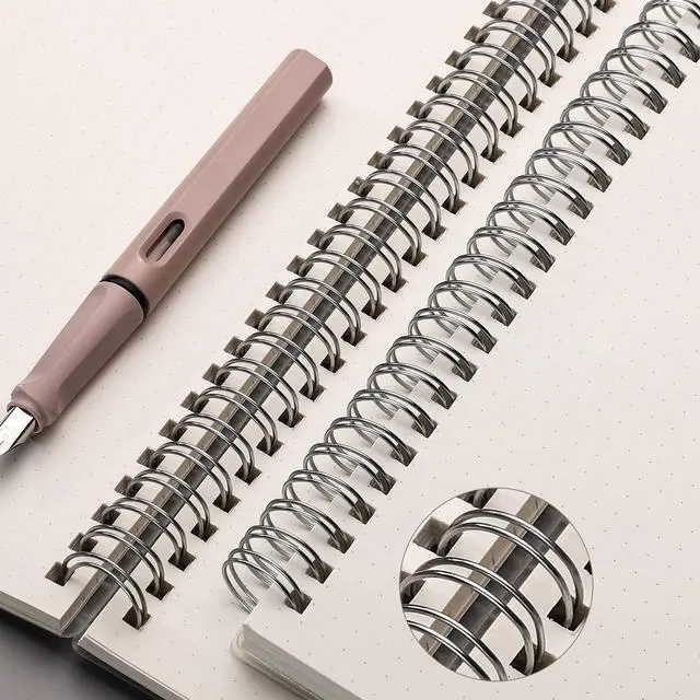 Alt view image 3 of 7 - Dotted Journal Spiral Notebook, 320 Pages, B5 (7.3"X 10")