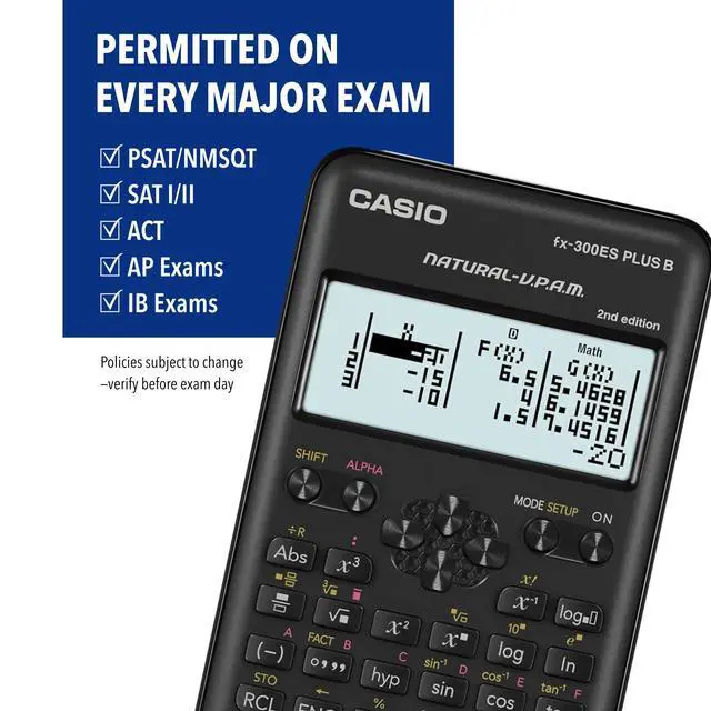 Alt view image 5 of 7 - FX-300ESPLSB-WAIT Scientific Calculator