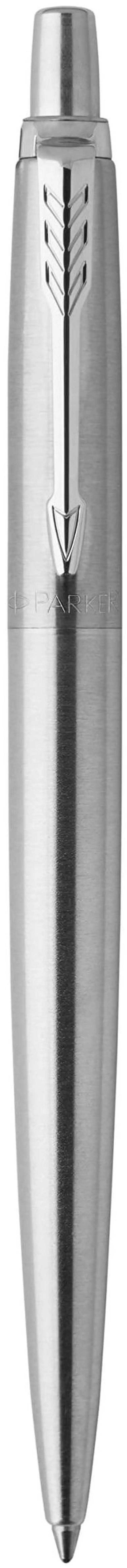 Alt view image 3 of 7 - Jotter Ballpoint Pen, Stainless Steel with Chrome Trim, Medium Point, Blue Ink - Smooth Writing, Polished, Professional, Sleek Design
