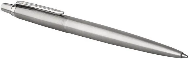 Alt view image 4 of 7 - Jotter Ballpoint Pen, Stainless Steel with Chrome Trim, Medium Point, Blue Ink - Smooth Writing, Polished, Professional, Sleek Design
