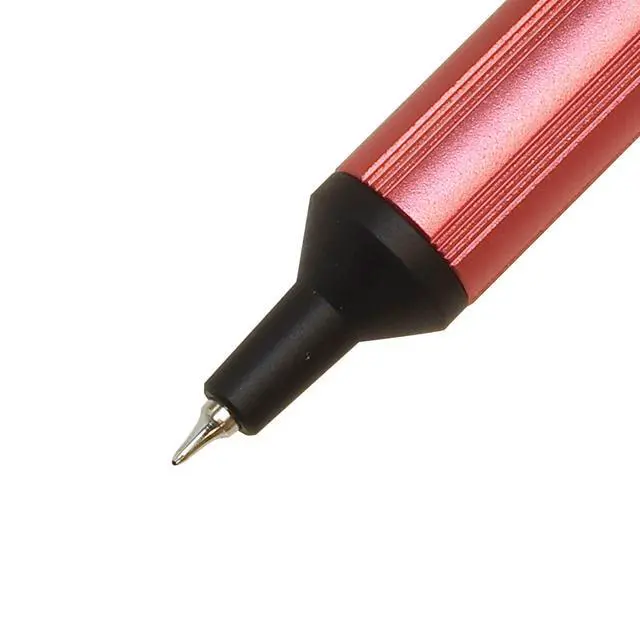 Alt view image 2 of 4 - Uni Jetstream EDGE 0.38mm Oil-based Ballpoint Pen, Black Red Body (SXN100338BK15)