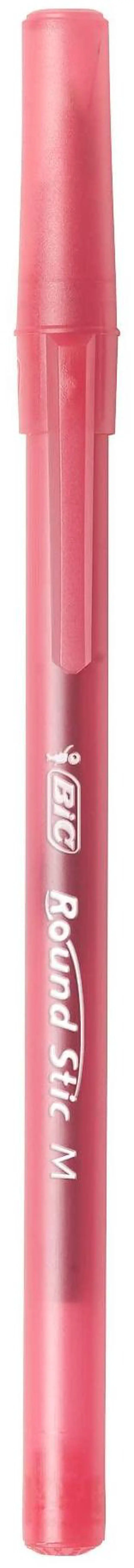 Alt view image 3 of 6 - Round Stic Xtra Life Red Ballpoint Pens, Medium Point, 1.0mm, 10-Count